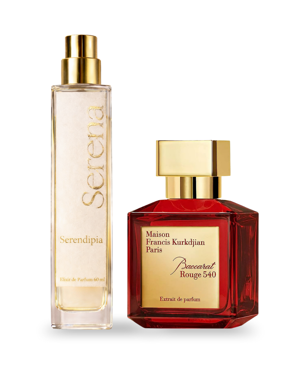 SERENDIPIA Perfume 60 ml – Inspirado en Baccarat Rouge 540 de Maison Francis Kurkdjian